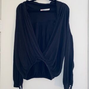 Free People Beach Black Women's Top